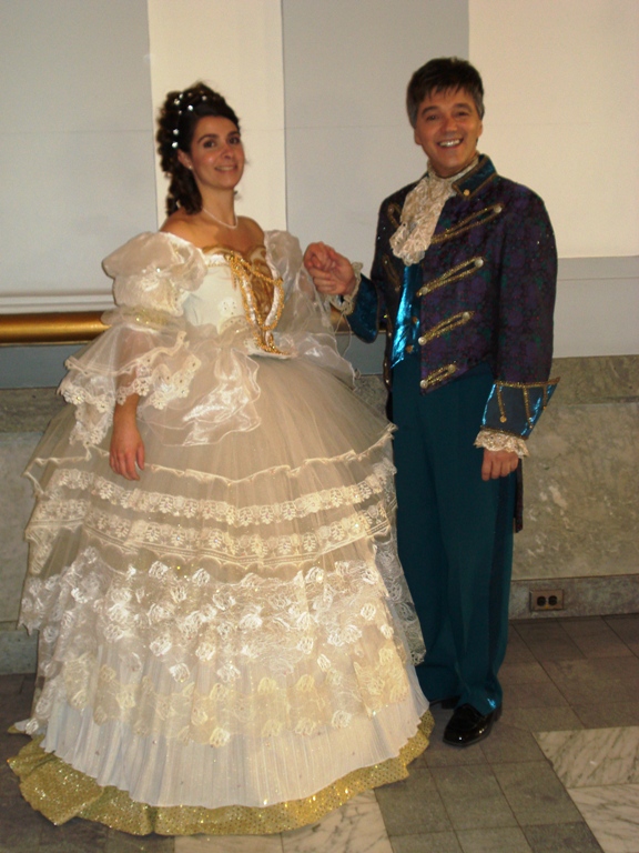 Julie et Richard Abel - Tournage du DVD Elegancia pour le réseau télévisé américain PBS